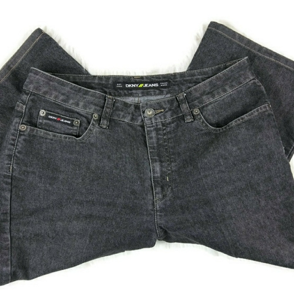 DKNY Jeans Dark Wash Black - Picture 2 of 2